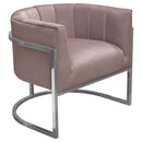 Diamond Sofa Pandora Stationary Fabric Accent Chair PANDORACHRO IMAGE 1