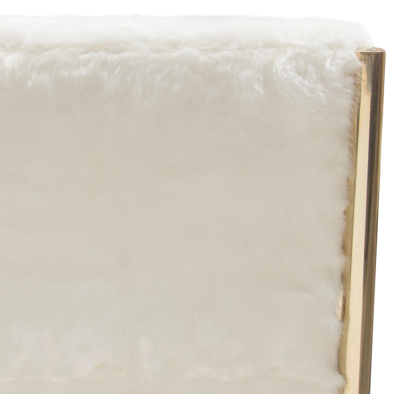 Diamond Sofa Diva Stationary Faux Fur Accent Chair DIVACHWH IMAGE 13