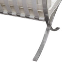 Diamond Sofa Cordoba Stationary Bonded Leather Accent Chair CORDOBA2PCWH IMAGE 11