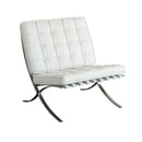 Diamond Sofa Cordoba Stationary Bonded Leather Accent Chair CORDOBA2PCWH IMAGE 3