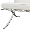 Diamond Sofa Cordoba Stationary Bonded Leather Accent Chair CORDOBA2PCWH IMAGE 7