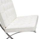 Diamond Sofa Cordoba Stationary Bonded Leather Accent Chair CORDOBA2PCWH IMAGE 8