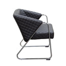 Diamond Sofa Retro Stationary Polyurethane Accent Chair RETROCHBL IMAGE 3