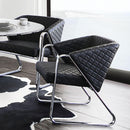 Diamond Sofa Retro Stationary Polyurethane Accent Chair RETROCHBL IMAGE 7