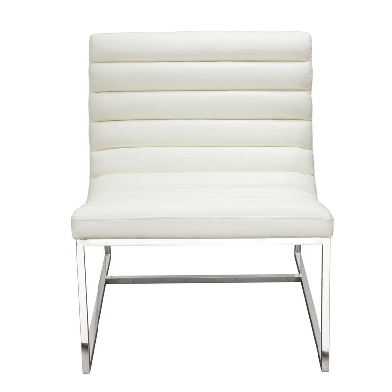 Diamond Sofa Bardot Stationary Accent Chair BARDOTCHWH IMAGE 2