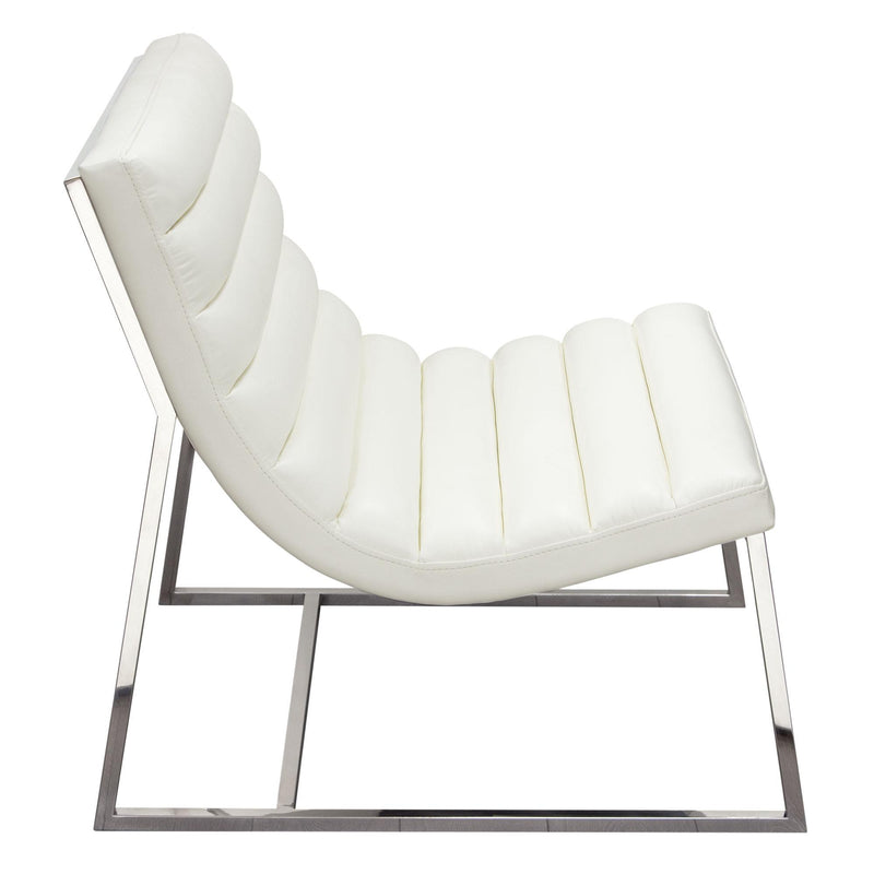 Diamond Sofa Bardot Stationary Accent Chair BARDOTCHWH IMAGE 3