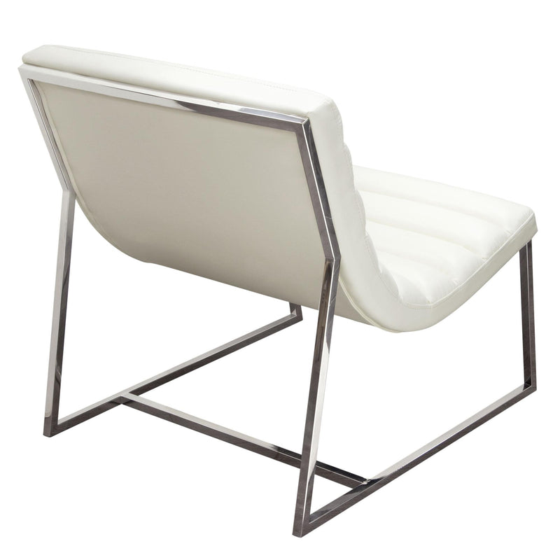 Diamond Sofa Bardot Stationary Accent Chair BARDOTCHWH IMAGE 4