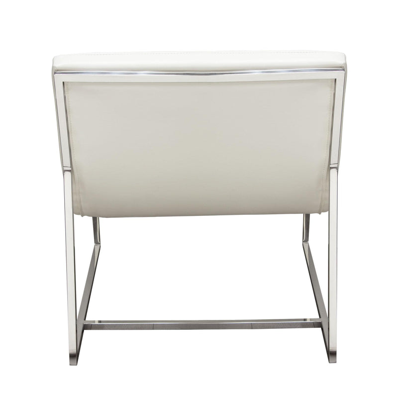 Diamond Sofa Bardot Stationary Accent Chair BARDOTCHWH IMAGE 5