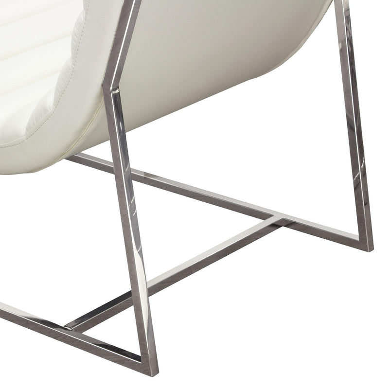 Diamond Sofa Bardot Stationary Accent Chair BARDOTCHWH IMAGE 6