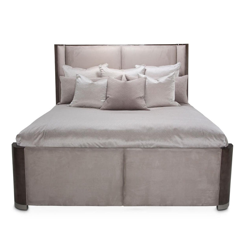 Michael Amini Roxbury Park King Upholstered Panel Bed 9006000EKD3-220 IMAGE 2