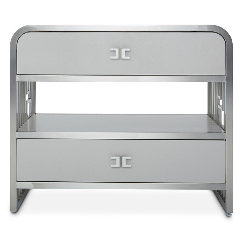 Michael Amini Roxbury Park 2-Drawer Nightstand 9006042-13 IMAGE 2