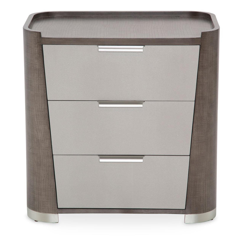 Michael Amini Roxbury Park 3-Drawer Nightstand 9006040-220 IMAGE 2