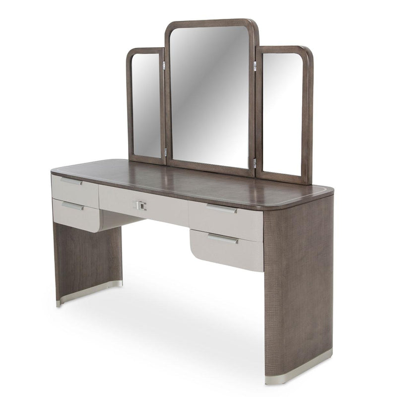 Michael Amini Roxbury Park 5-Drawer Vanity Table 9006207-220 IMAGE 6