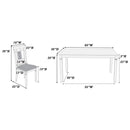 Poundex F2294 7 pc Dining Set IMAGE 8