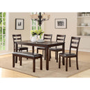 Poundex 6 pc Dinette F2547 IMAGE 1