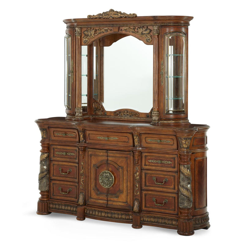 Michael Amini Villa Valencia Dresser Mirror 72060-55 IMAGE 5