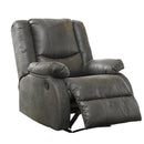  Signature Design by Ashley Bladewood Leather Look Recliner with Wall Recline 6030629 IMAGE 3