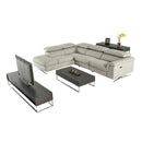 VIG Furniture Divani Casa Maine Leather Look 3 pc Sectional 74187 IMAGE 5