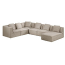 VIG Furniture Divani Casa Artesia Fabric 7 pc Sectional 73623 IMAGE 1