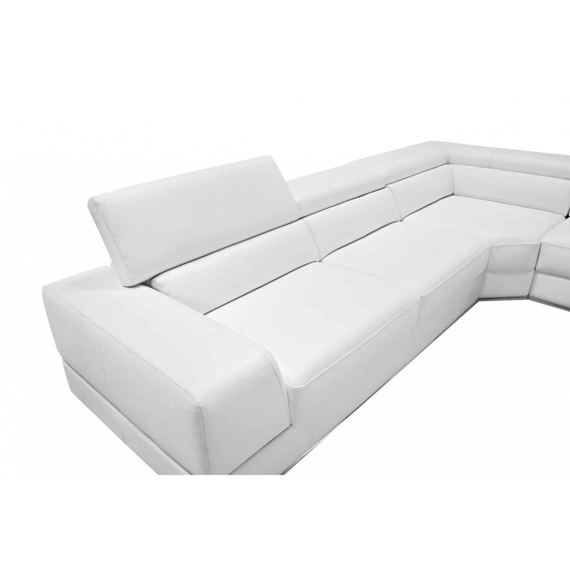 VIG Furniture Divani Casa Pella Bonded Leather 4 pc Sectional 72816 IMAGE 3