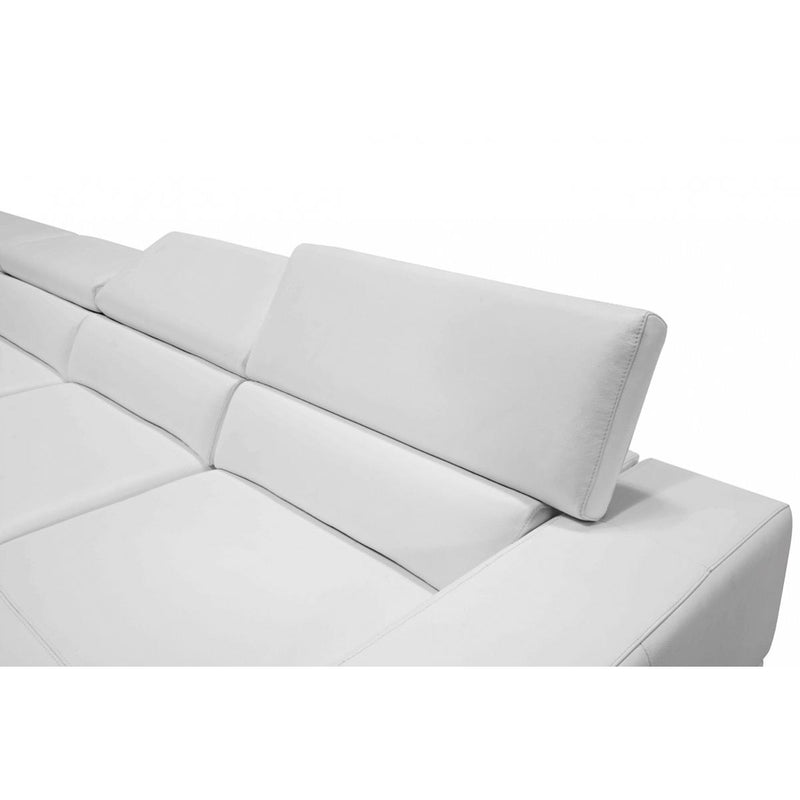 VIG Furniture Divani Casa Pella Bonded Leather 4 pc Sectional 72816 IMAGE 5