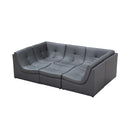 VIG Furniture Divani Casa 207 Bonded Leather 6 pc Sectional 72289 IMAGE 1