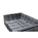 VIG Furniture Divani Casa 207 Bonded Leather 6 pc Sectional 72289 IMAGE 3