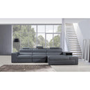 VIG Furniture Divani Casa Polaris Mini Bonded Leather 6 pc Sectional 14855B IMAGE 5