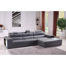 VIG Furniture Divani Casa Polaris Mini Bonded Leather 6 pc Sectional 14855B IMAGE 6