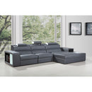 VIG Furniture Divani Casa Polaris Mini Bonded Leather 6 pc Sectional 14855B IMAGE 7