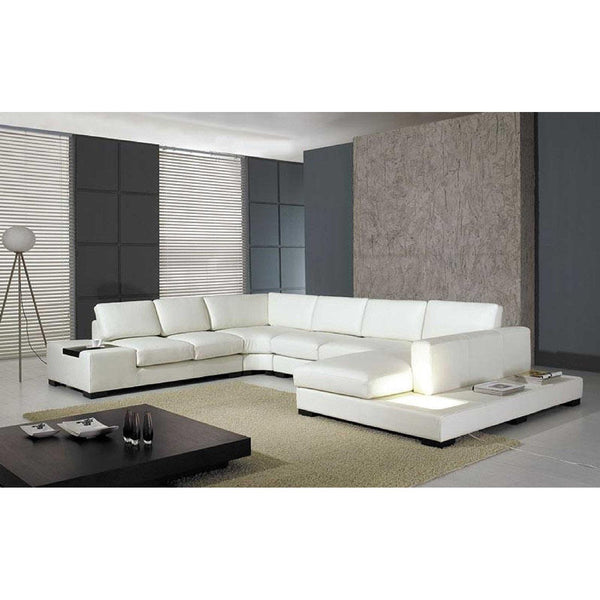 VIG Furniture Divani Casa T35 Bonded Leather 4 pc Sectional 12734A IMAGE 1