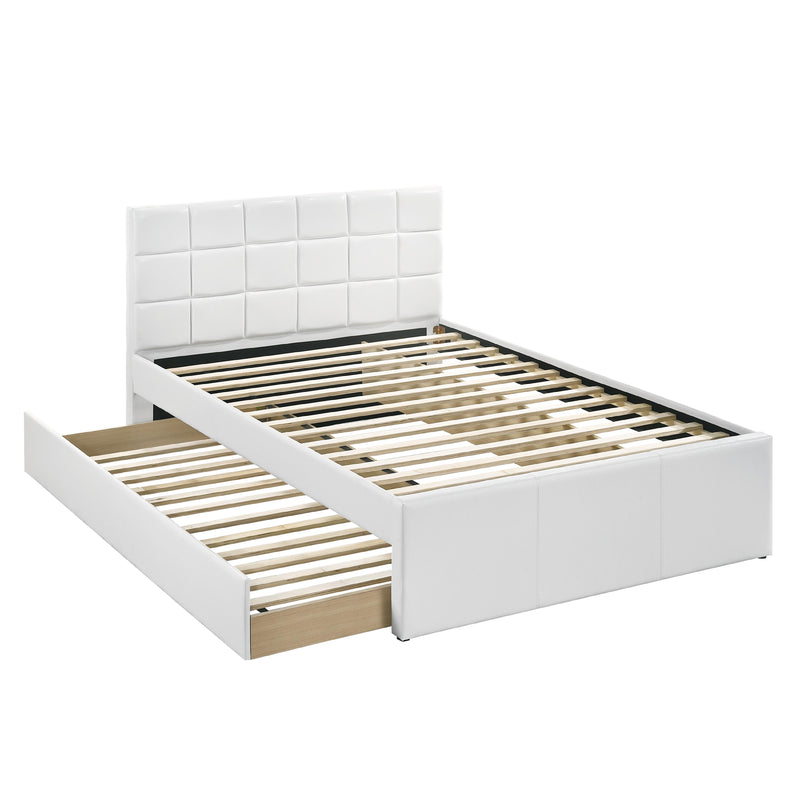 Poundex Full Upholstered Panel Bed F9216F IMAGE 2