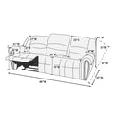 Poundex F6750 Motion Sofa IMAGE 5