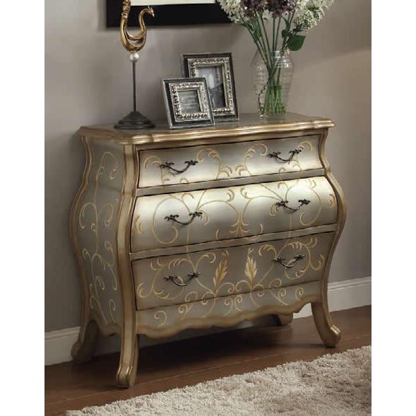 Acme Furniture Accent Cabinets Bombé Chests 90109 IMAGE 1