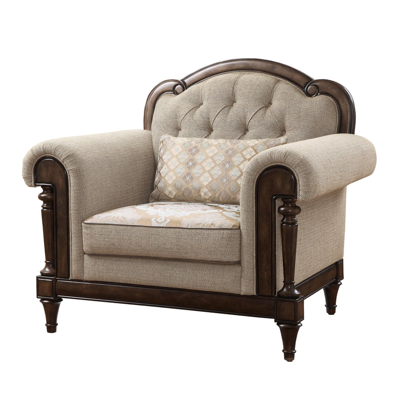 Homelegance Heath Court Stationary Fabric Chair 16829-1 IMAGE 3