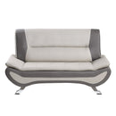Beige and grey