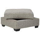  Benchcraft Megginson Fabric Storage Ottoman 9600611 IMAGE 3