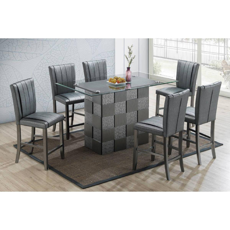 Poundex Counter Height Dining Chair F1783 IMAGE 2