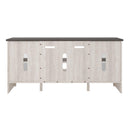  Signature Design by Ashley Dorrinson W287-68 Large TV Stand with Fireplace Option IMAGE 4