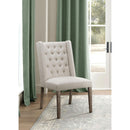 Coaster Furniture Bexley 105143 Fabric Upholstered Dining Side Chair - Beige (Set of 2) IMAGE 8