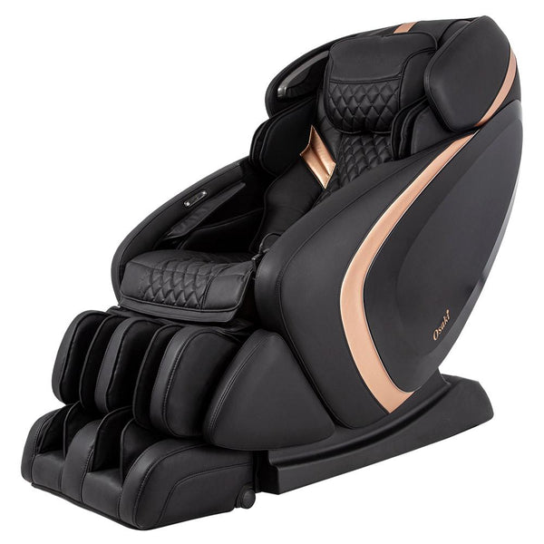 Osaki Massage Chair Massage Chairs Massage Chair Osaki OS-Pro Admiral Massage Chair - Black with Gold IMAGE 1