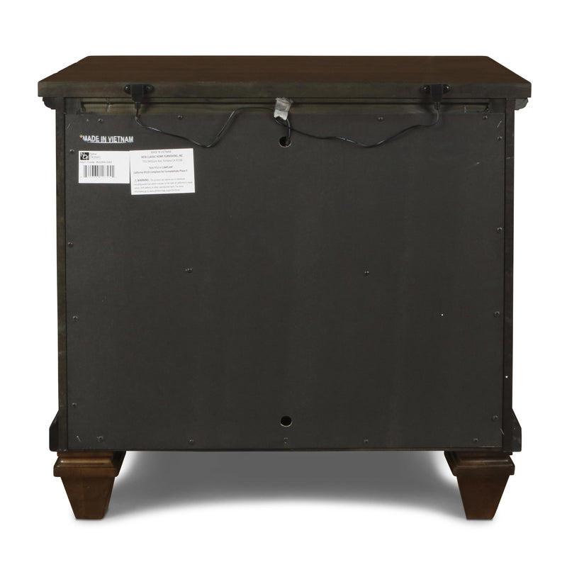 New Classic Furniture Sevilla Youth 2-Drawer Kids Nightstand Y2264-042 IMAGE 5