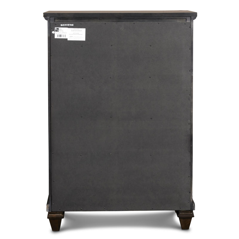 New Classic Furniture Sevilla Youth 5-Drawer Kids Chest Y2264-072 IMAGE 5