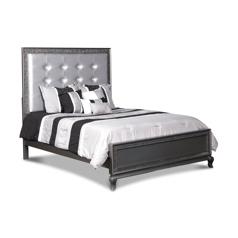 New Classic Furniture Park Imperial Queen Upholstered Panel Bed B0931P-310/B0931P-320/B0931P-330 IMAGE 2