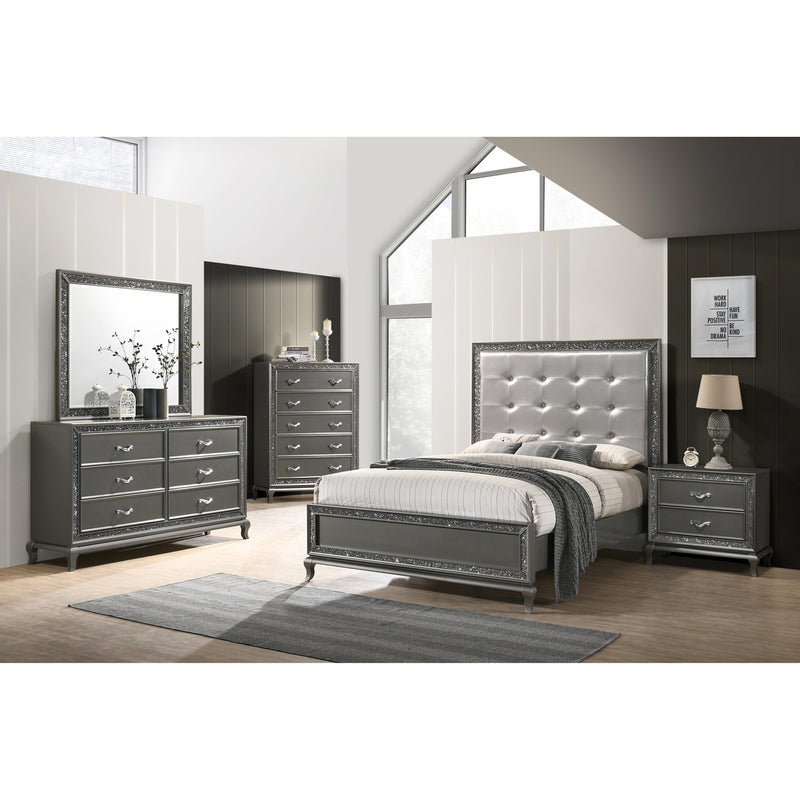 New Classic Furniture Park Imperial Queen Upholstered Panel Bed B0931P-310/B0931P-320/B0931P-330 IMAGE 7