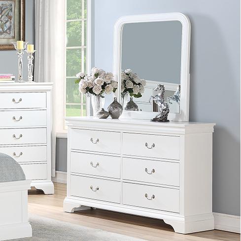 Poundex 6-Drawer Dresser F4717 IMAGE 2