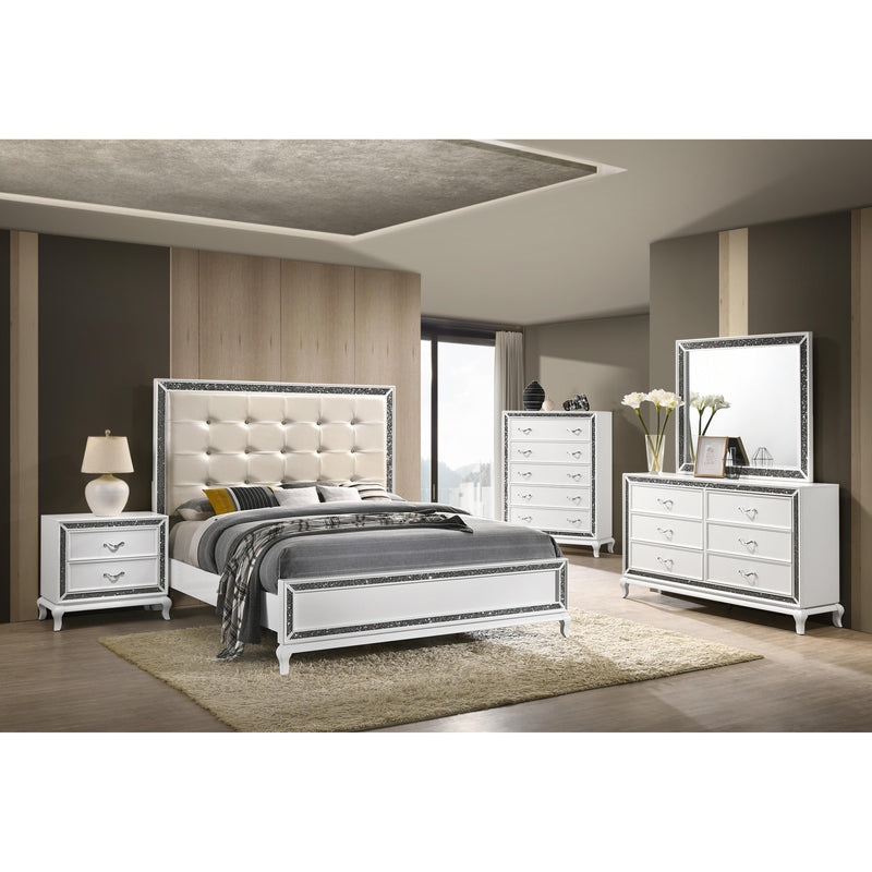 New Classic Furniture Park Imperial Queen Upholstered Panel Bed B0931W-310/B0931W-320/B0931W-330 IMAGE 7