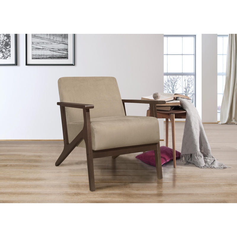 Homelegance August Stationary Fabric Accent Chair 1031BR-1 IMAGE 4