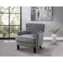 Homelegance Hammond Stationary Fabric Accent Chair 1109GY-1 IMAGE 4