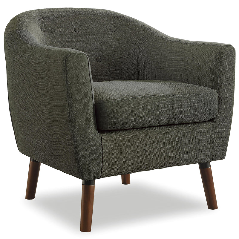 Homelegance Lucille Stationary Fabric Accent Chair 1192GY IMAGE 2